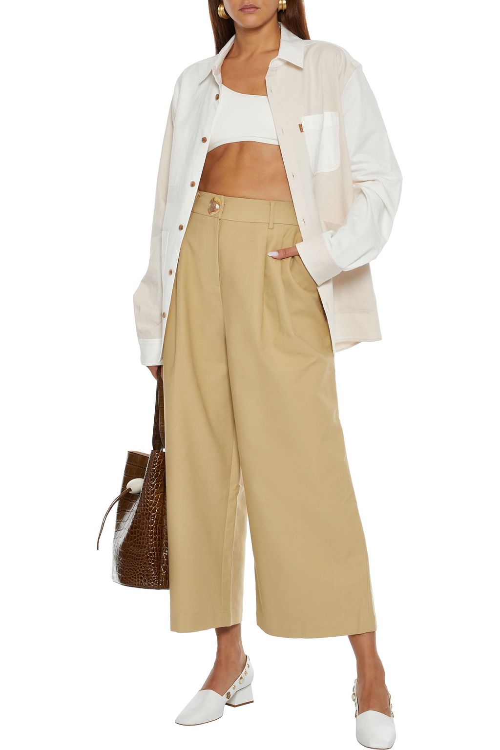 REJINA PYO Oliver oversized cotton-canvas jacket