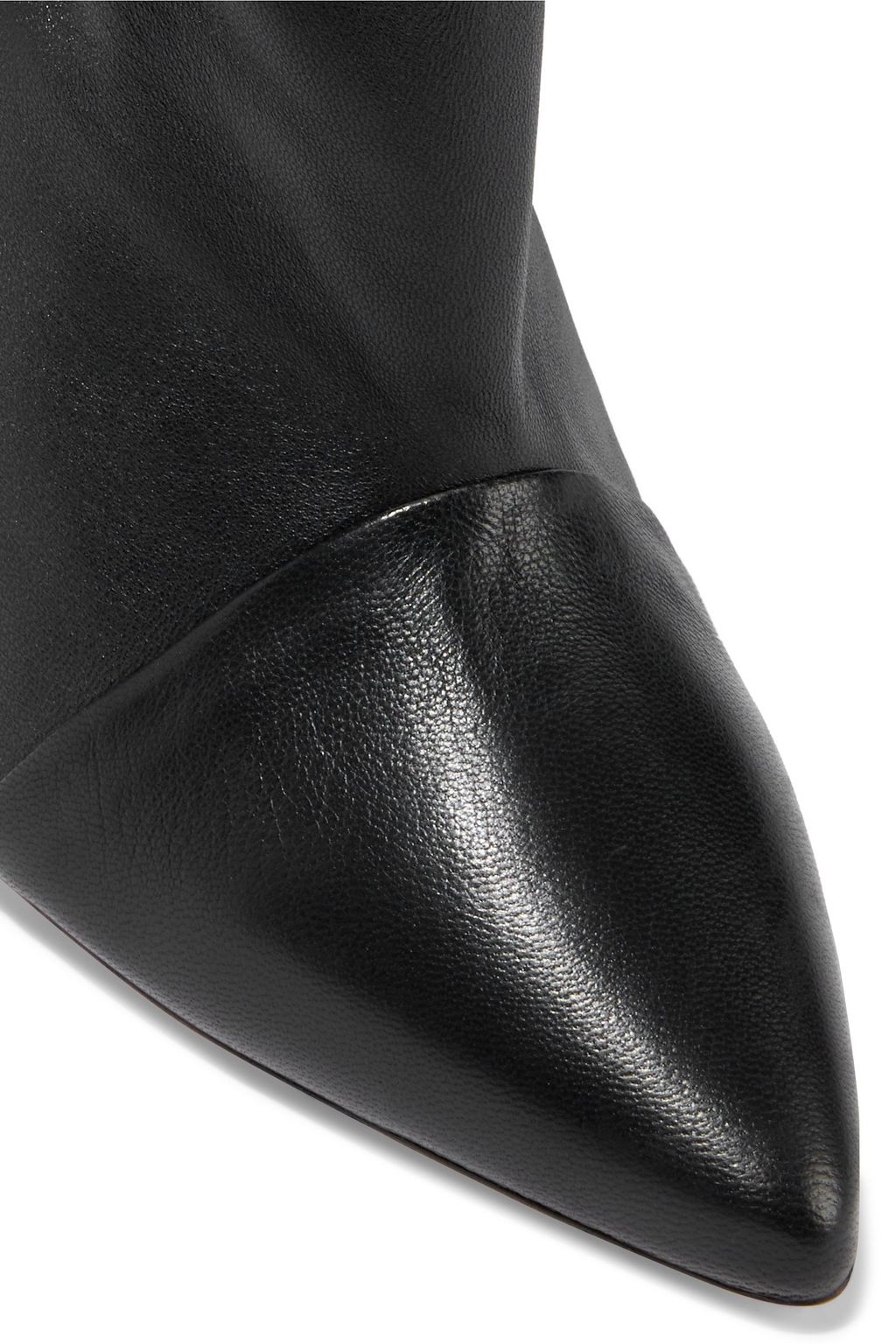 IRO Scabbia gathered leather boots