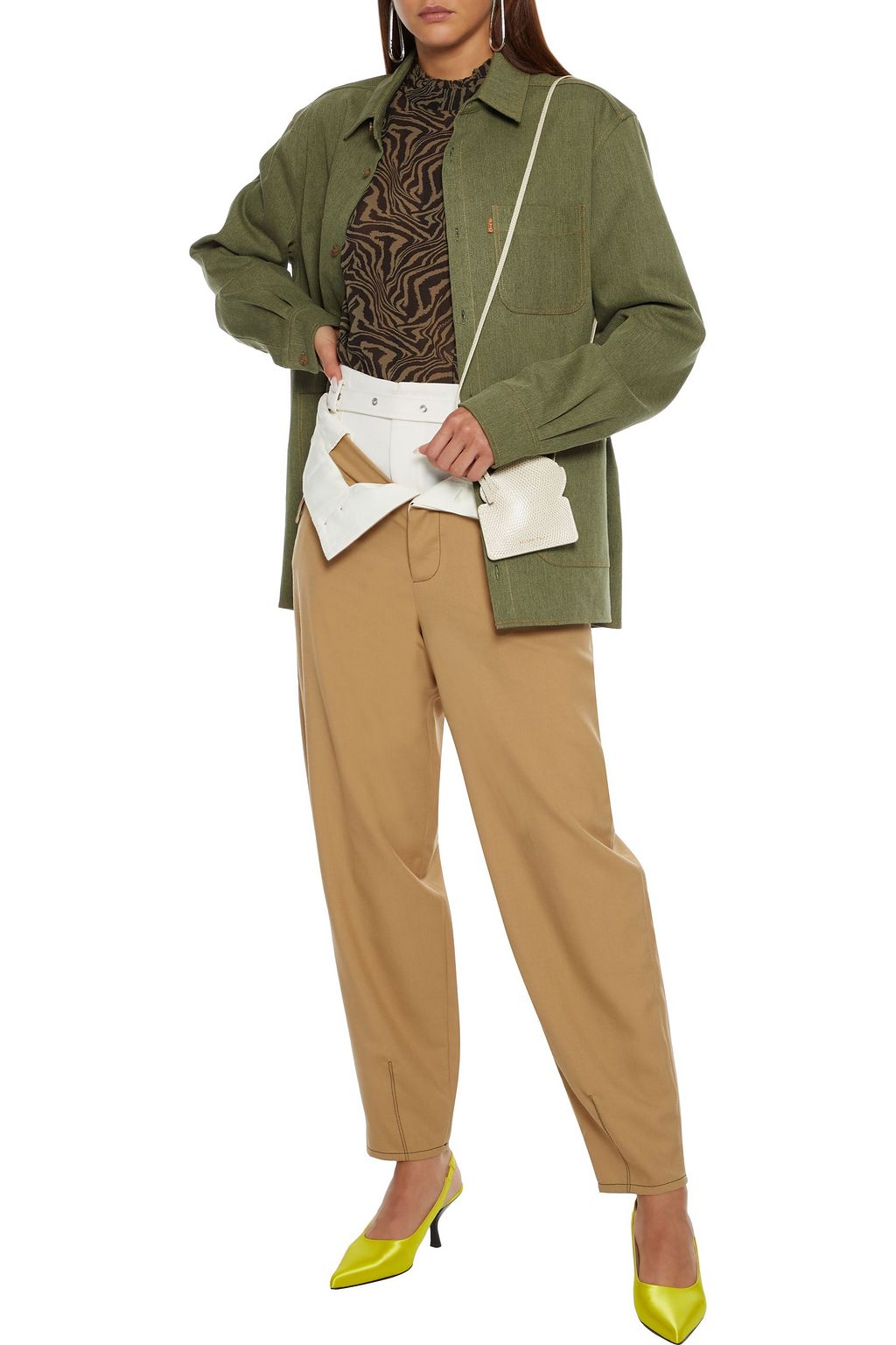 REJINA PYO Oliver oversized cotton-canvas jacket