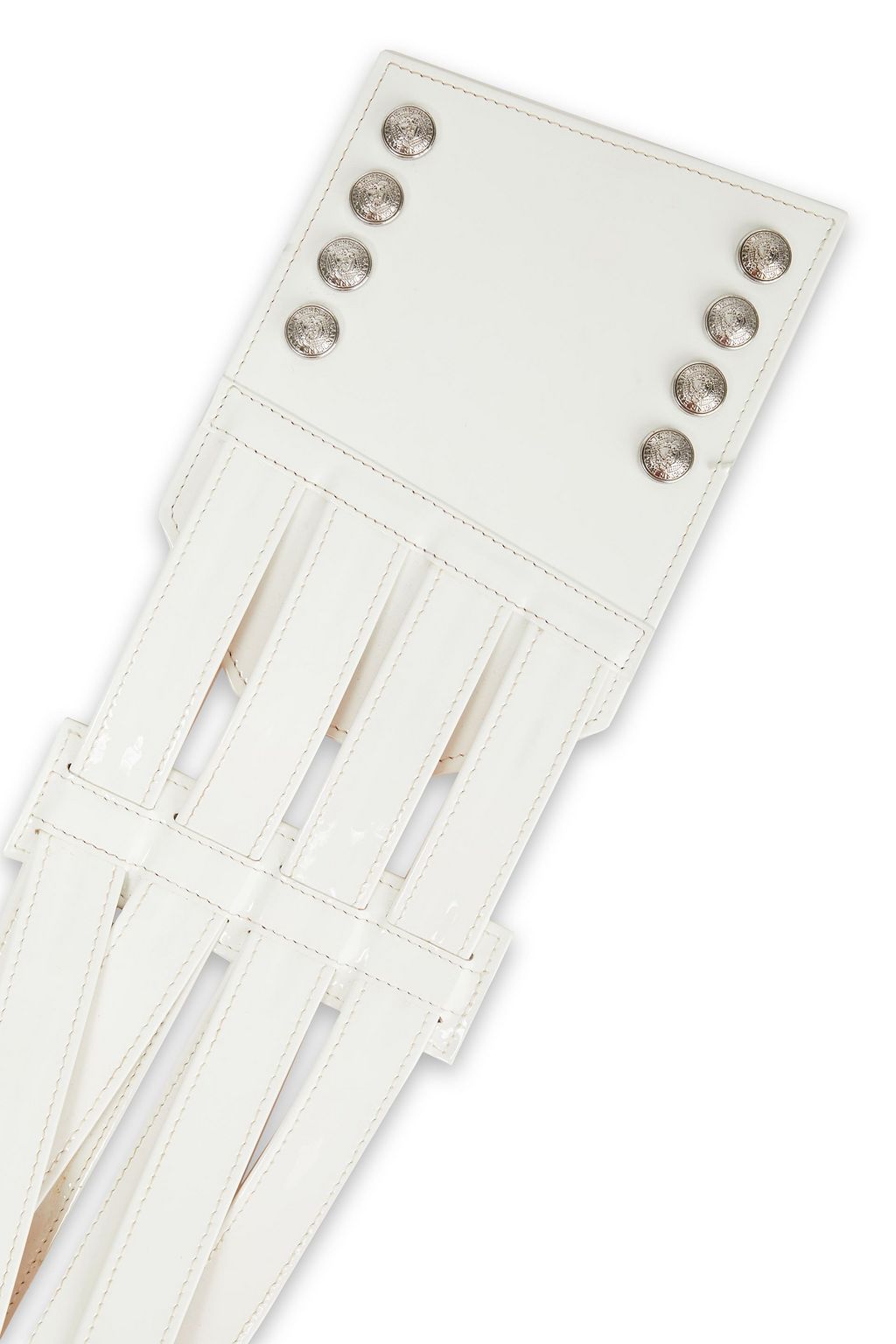 BALMAIN Gürtel aus Lackleder