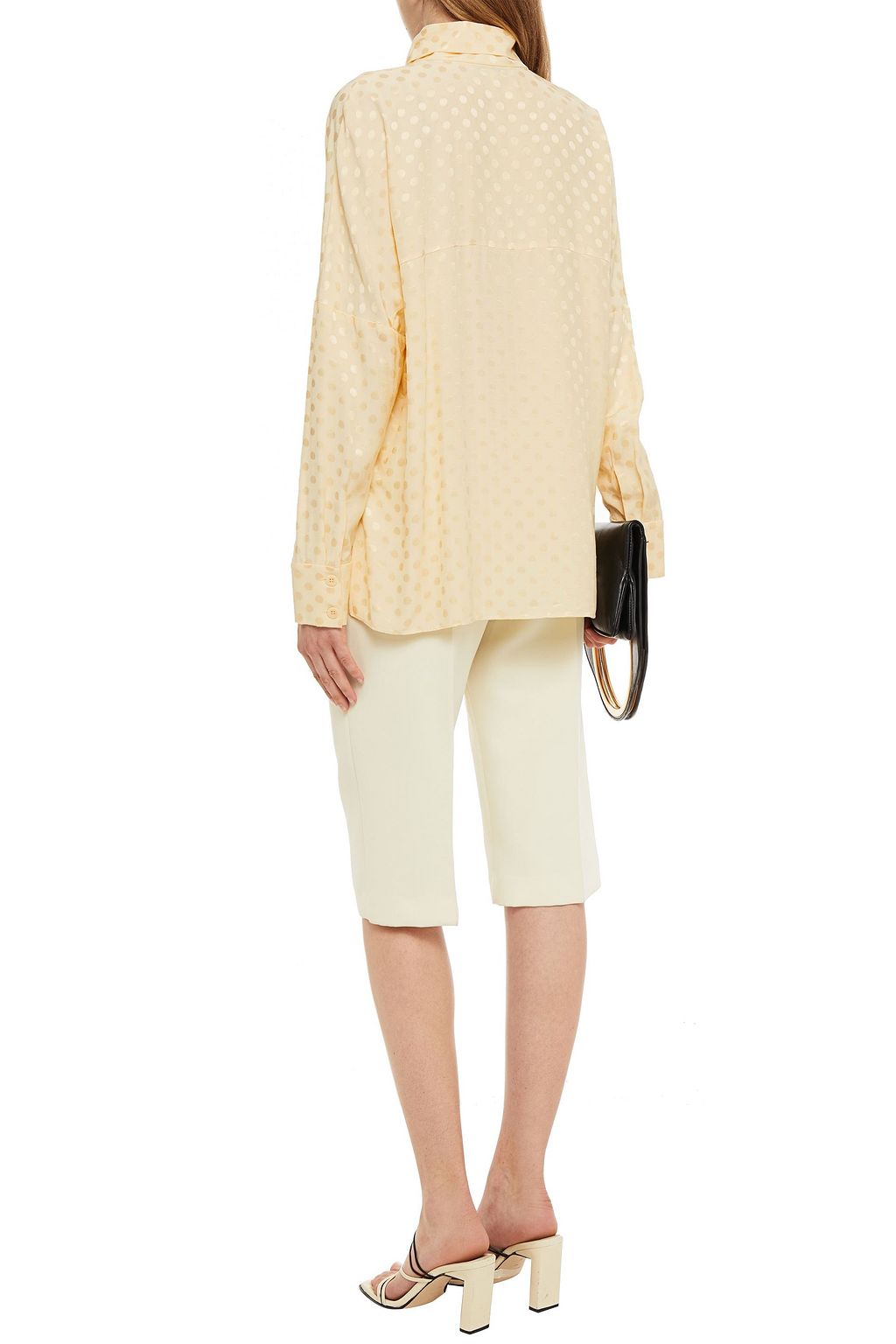 TIBI Jacquard top