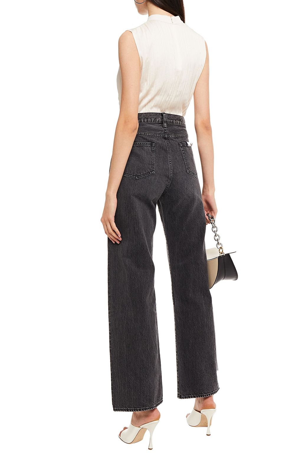 SIMON MILLER High-rise wide-leg jeans