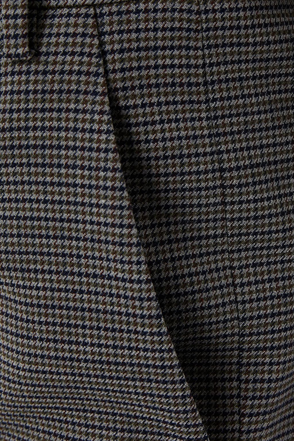 TIBI Checked woven slim-leg pants