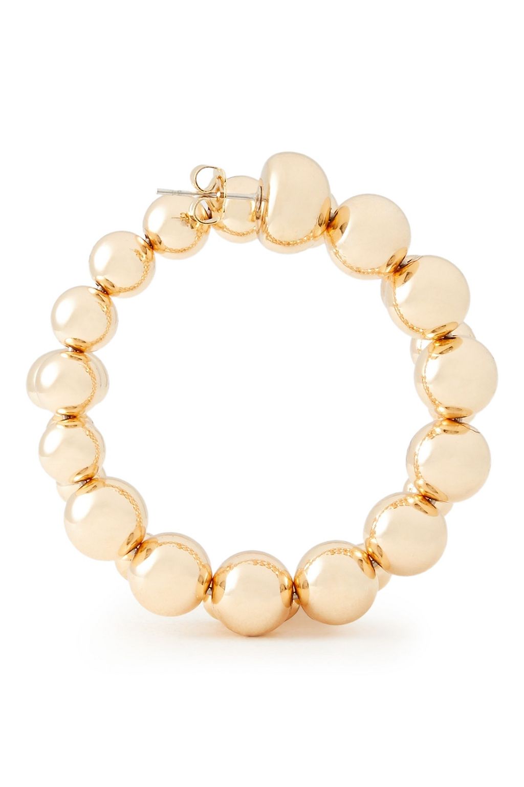 SIMON MILLER Silver-tone hoop earrings