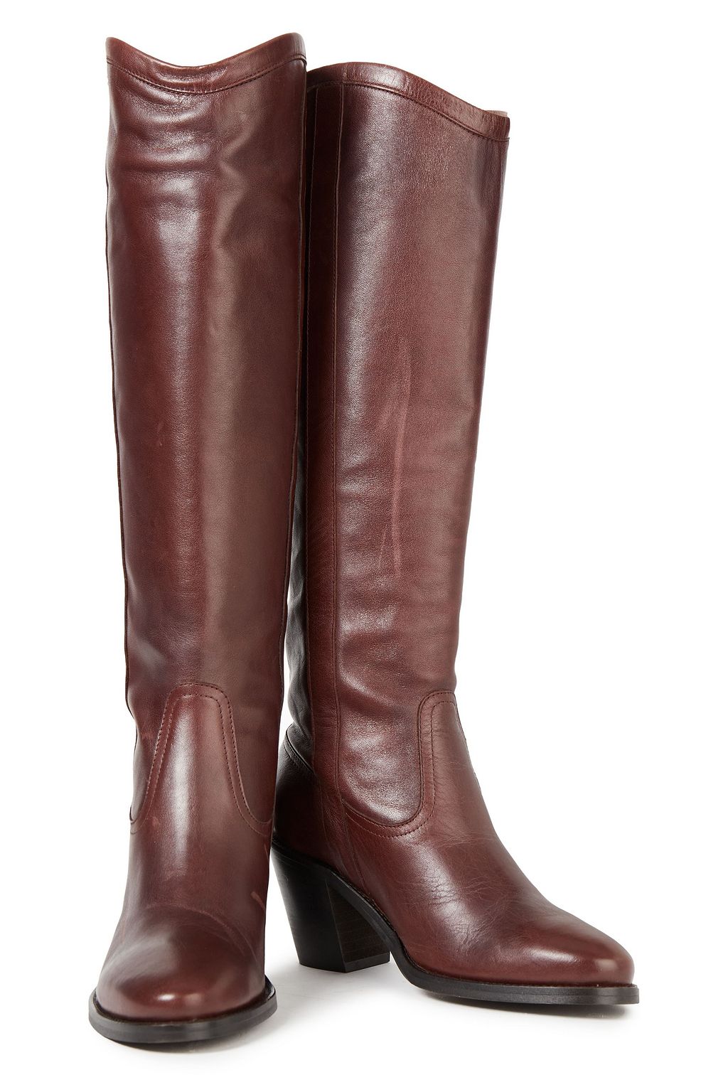 CLAUDIE PIERLOT Camargue leather boots