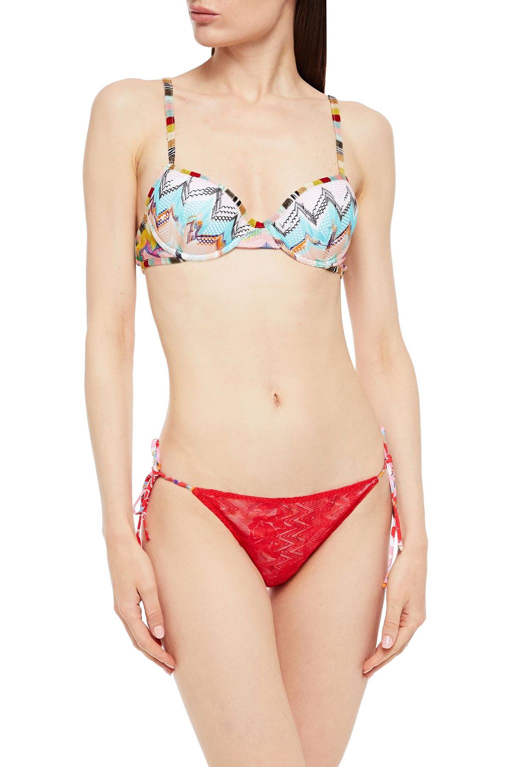 MISSONI MARE Mare crochet-knit bikini top