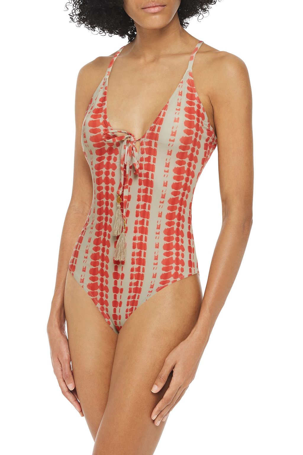 SUMMERY COPENHAGEN Mira printed swimsuit