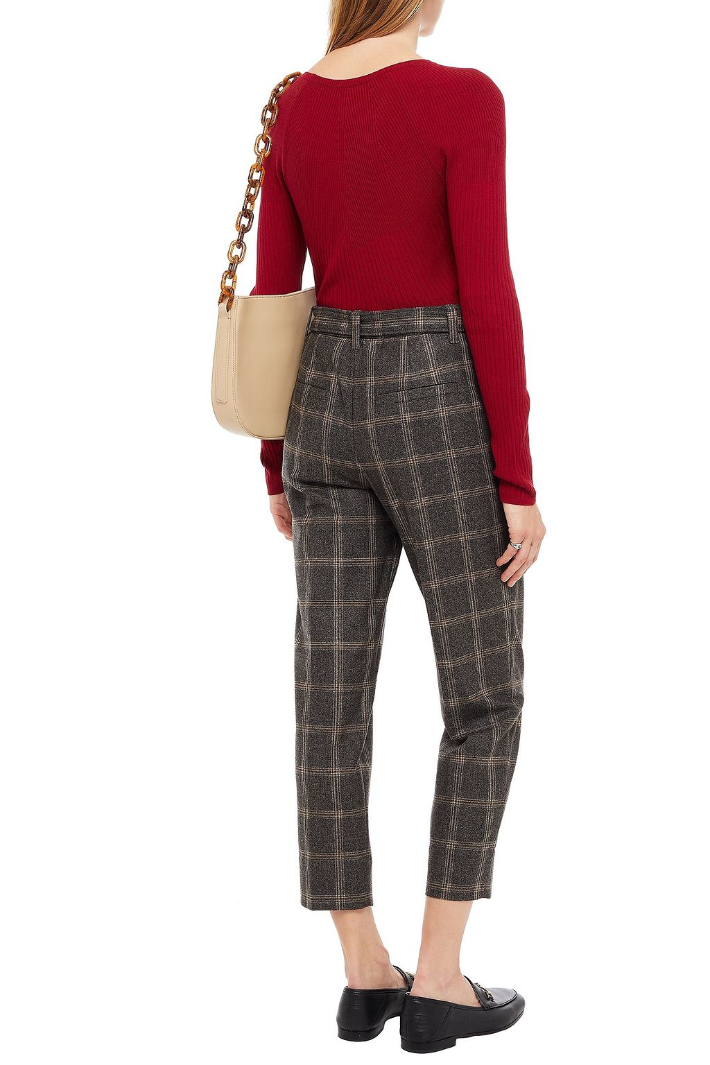PIAZZA SEMPIONE Ribbed-knit sweater