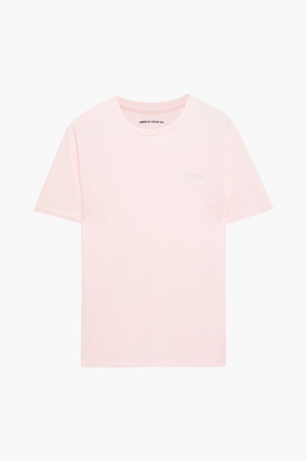 Pastel pink Stepcity stretch-jersey T 