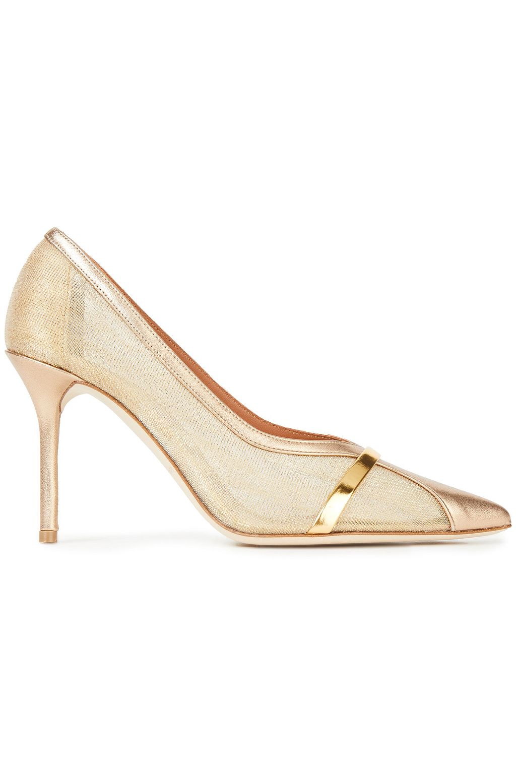 gold pumps sale