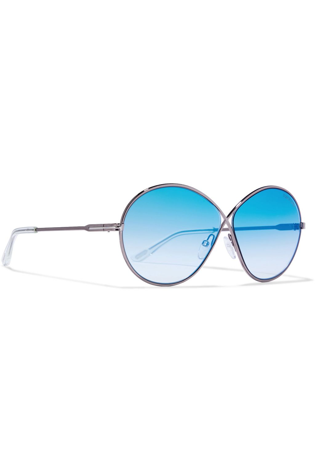 TOM FORD Cat-eye tortoiseshell acetate and gold-tone optical glasses