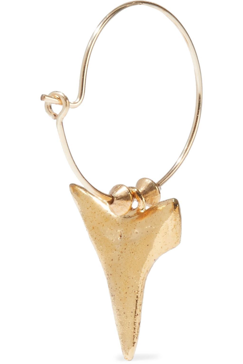 ZIMMERMANN Tropics 14-karat gold-plated hoop earrings