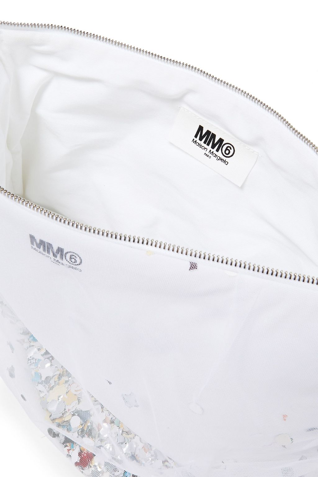 MM6 MAISON MARGIELA Embellished tulle clutch