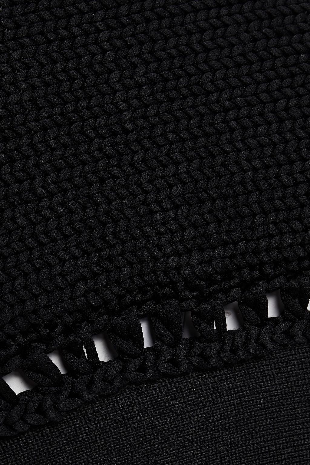 3.1 PHILLIP LIM Crochet-knit bra top