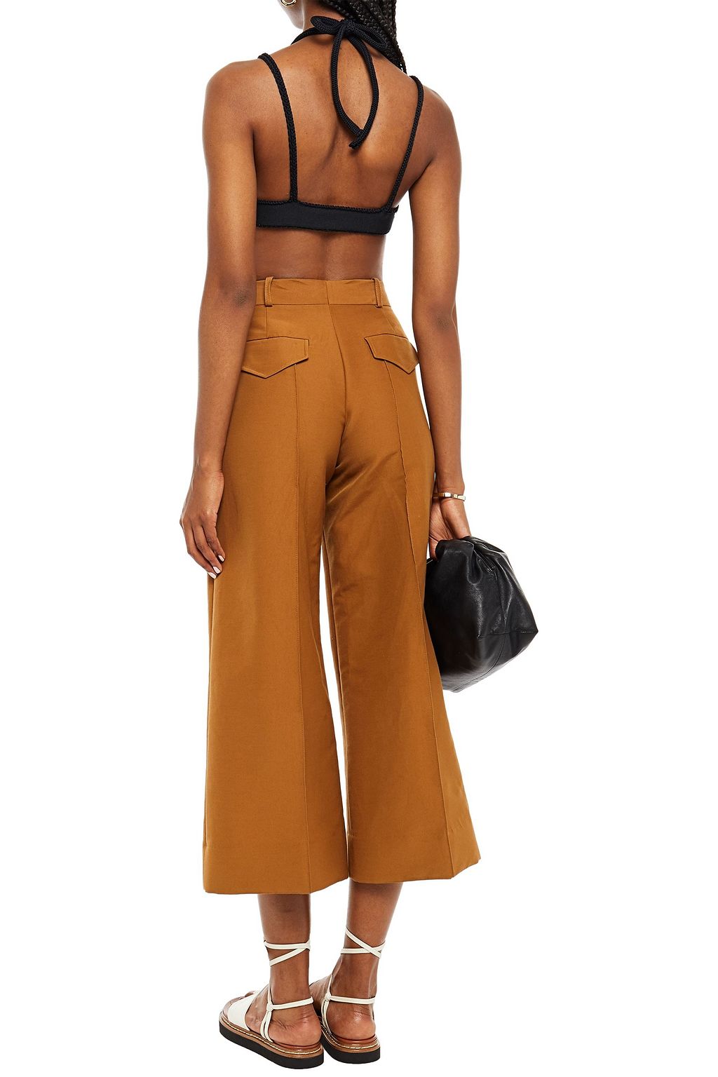 3.1 PHILLIP LIM Crochet-knit bra top