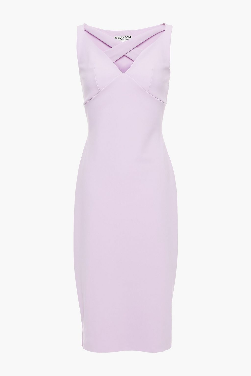 Lilac Clori cutout scuba dress | Sale ...