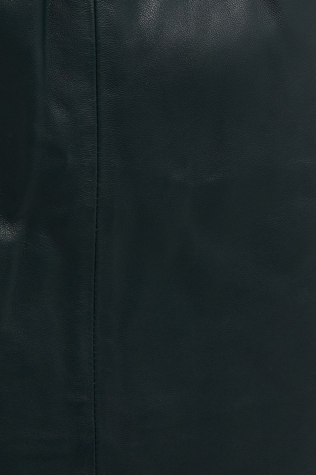 WALTER BAKER Macey gathered leather mini skirt