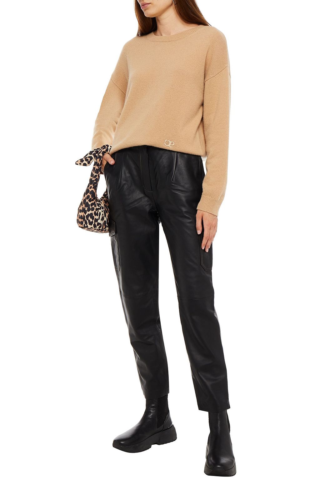 CLAUDIE PIERLOT Madi embroidered cashmere sweater