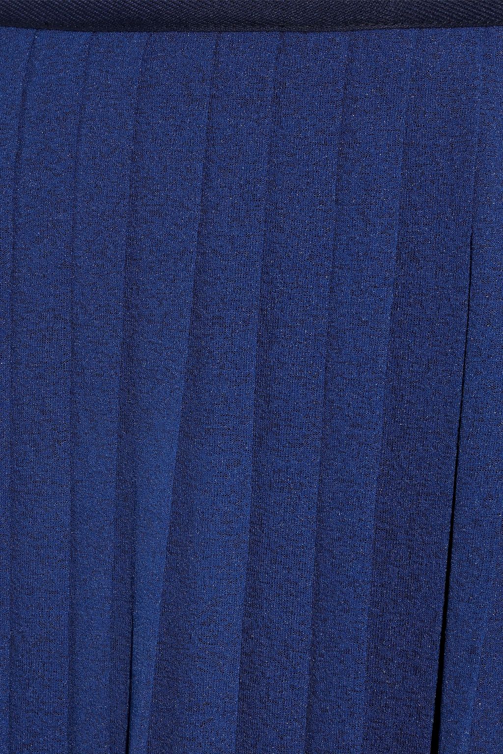 SEE BY CHLOÉ Plissé-jersey midi skirt