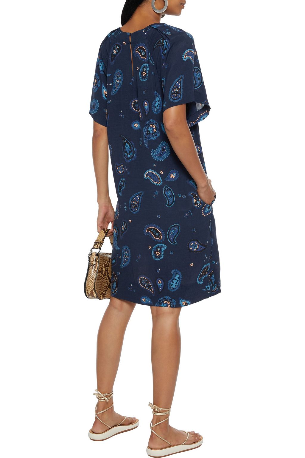 SEE BY CHLOÉ Printed crepe de chine dress
