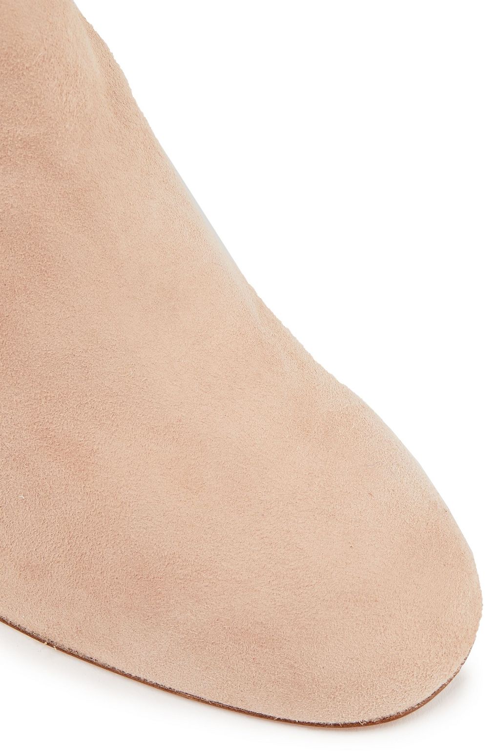 AQUAZZURA Downtown 85 suede ankle boots