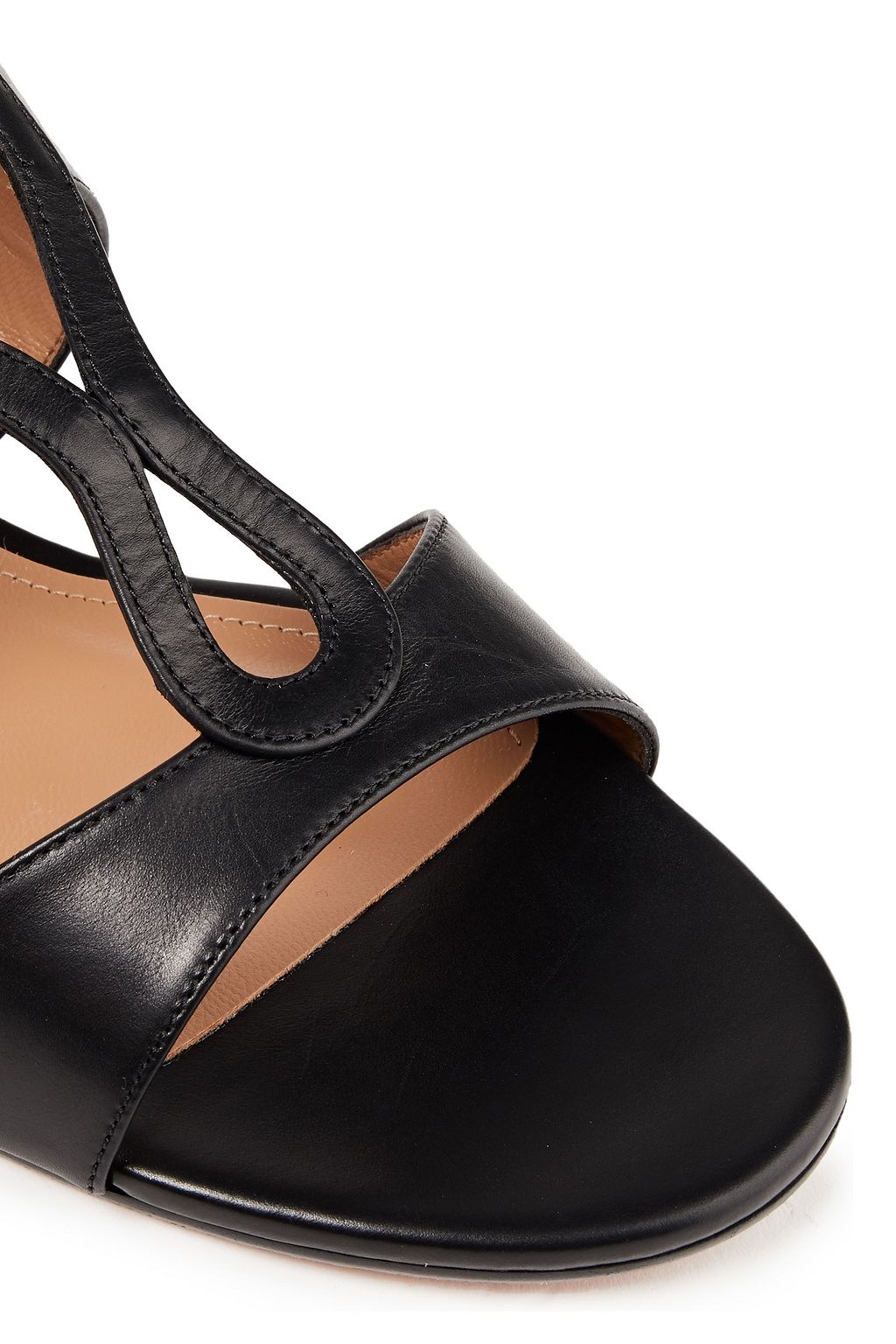 AQUAZZURA Flirt leather sandals