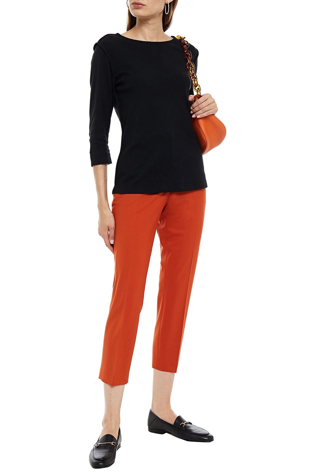 CLU Cotton-jersey top