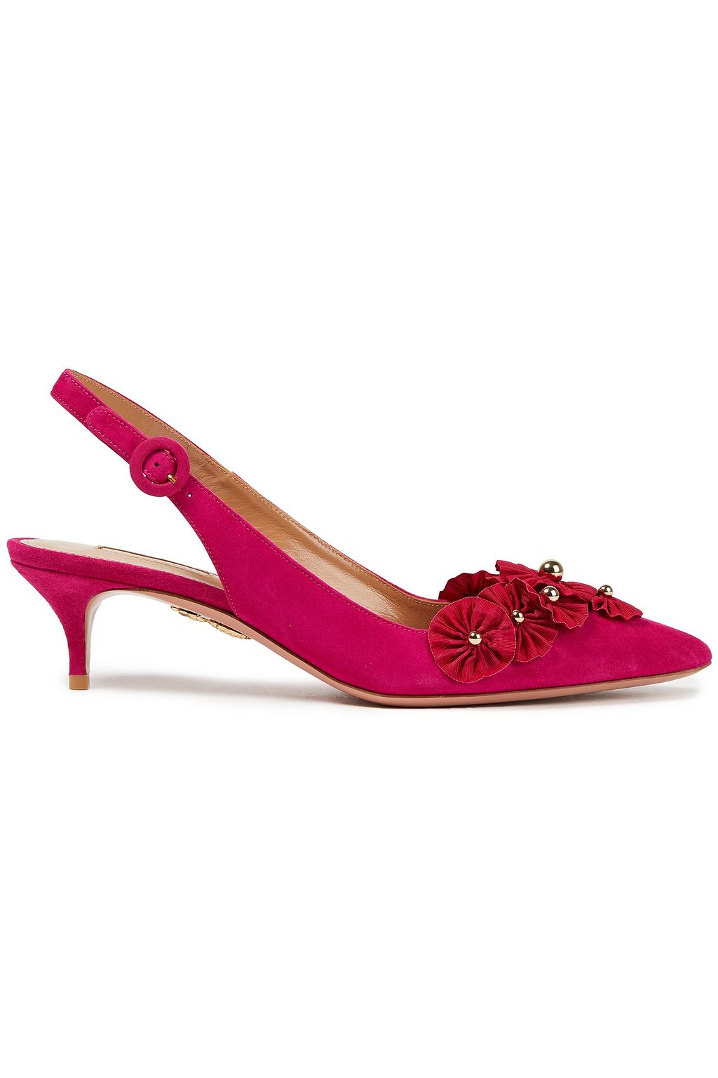 fuchsia slingback shoes