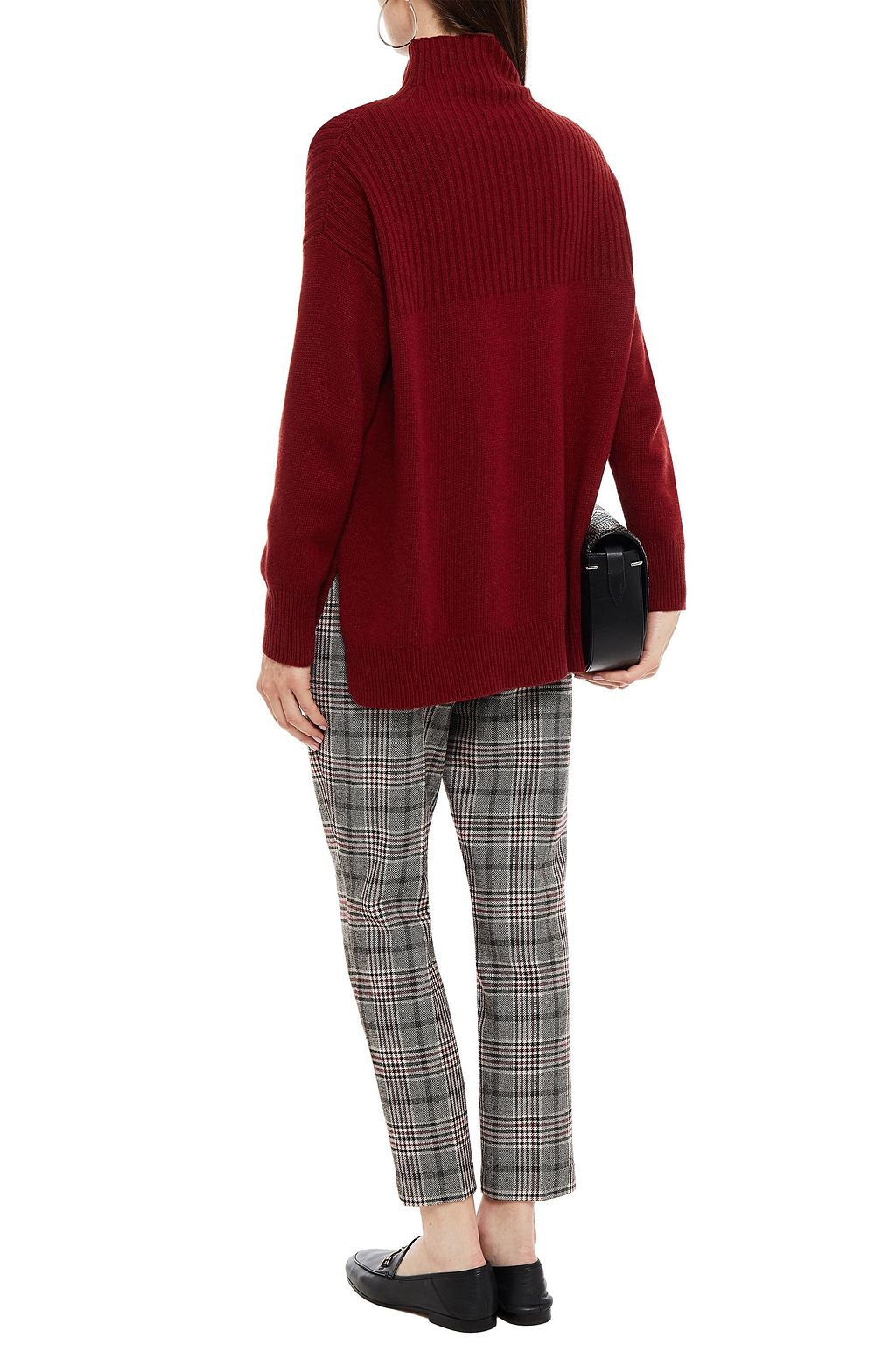 CLAUDIE PIERLOT Monsieur ribbed-knit turtleneck sweater