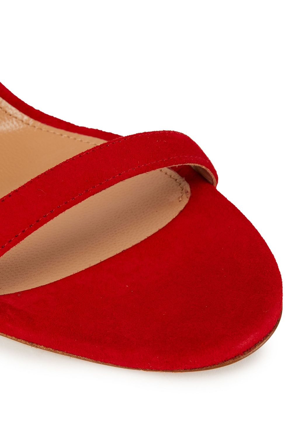 AQUAZZURA Whip It 105 fringed suede sandals