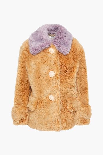 Miu miu fur coat top