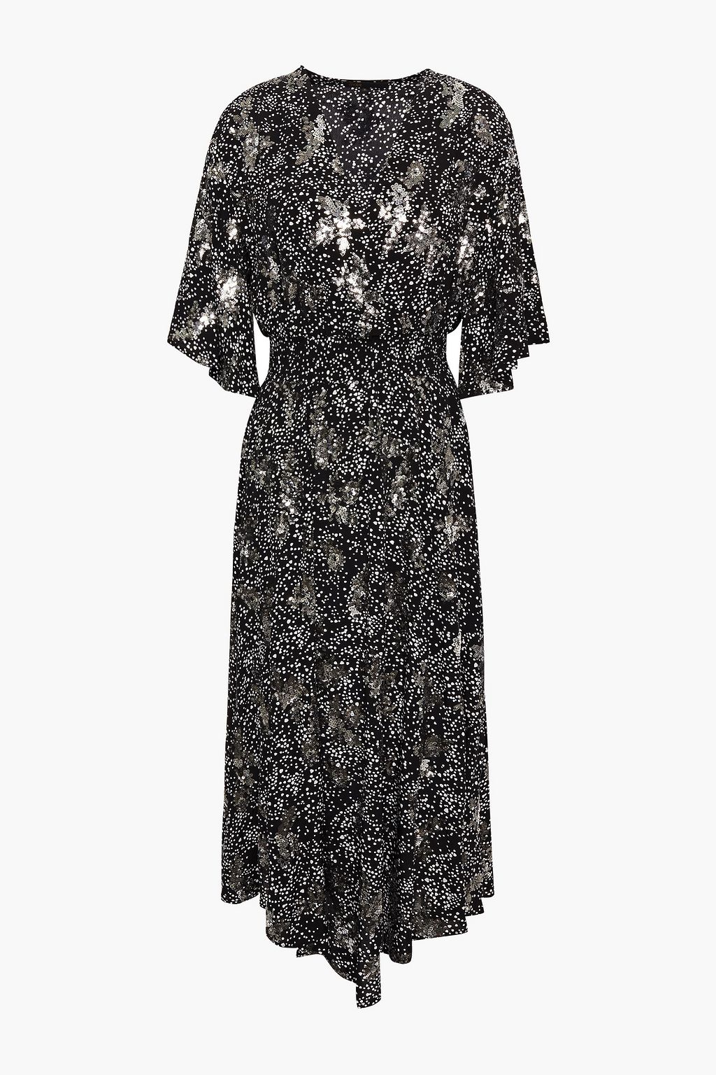 Maje black sequin best sale dress