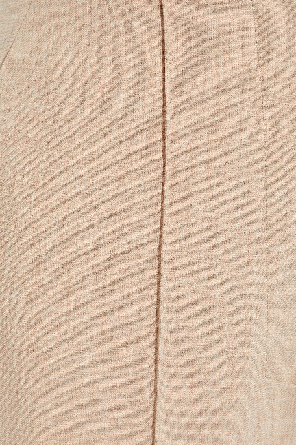 NANUSHKA Vera mélange grain de poudre straight-leg pants