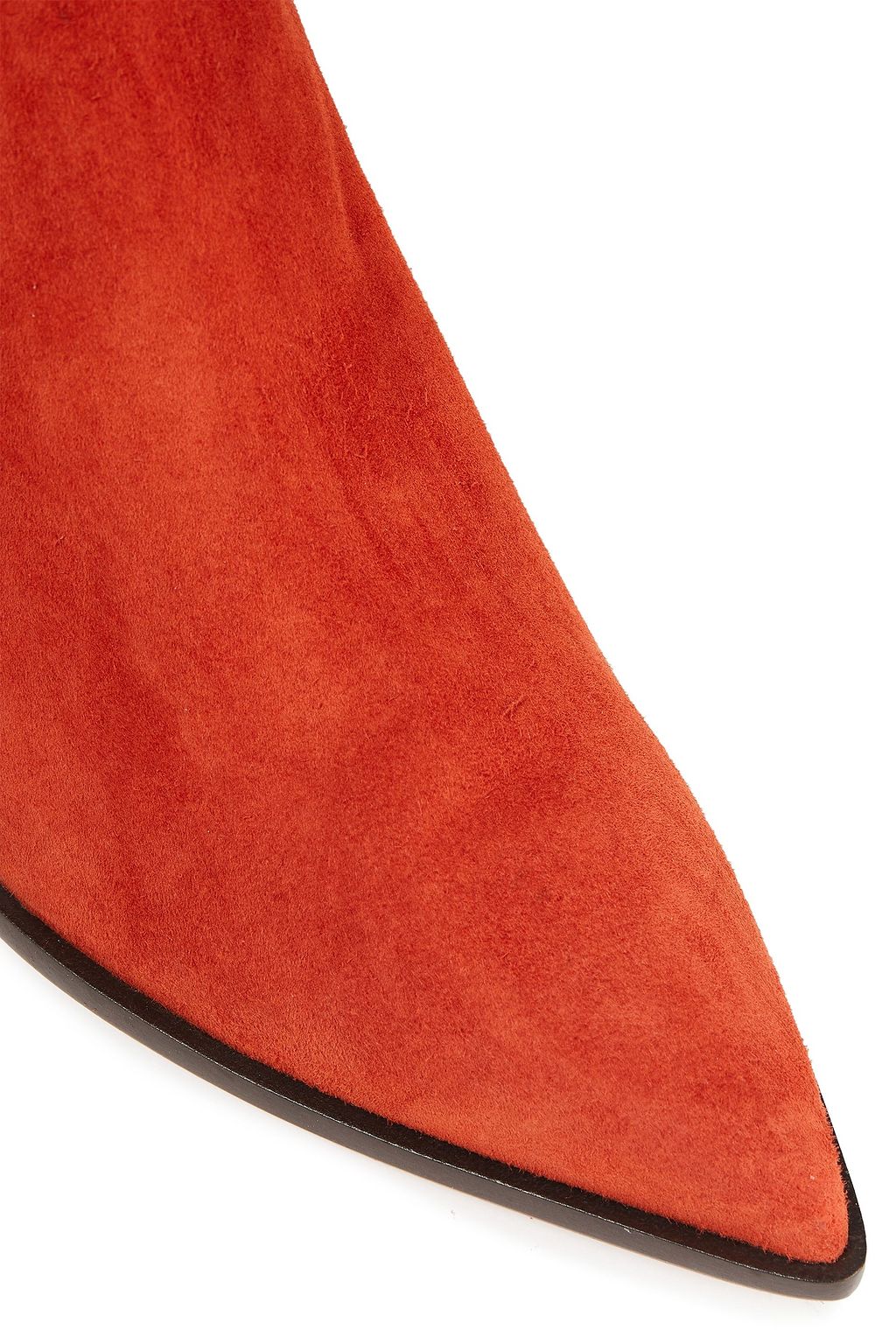 AQUAZZURA Saint Honore 70 suede ankle boots