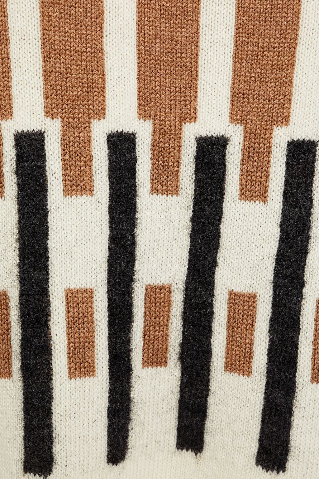 GENTRYPORTOFINO Intarsia-knit wool-blend sweater