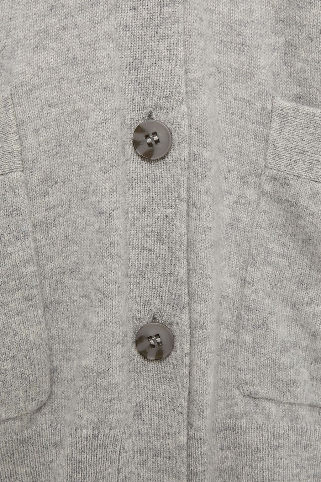 MAJE Mélange cashmere cardigan