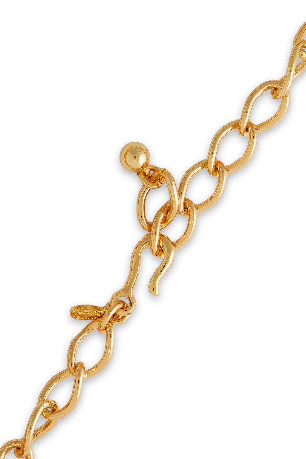 KENNETH JAY LANE Gold-plated necklace