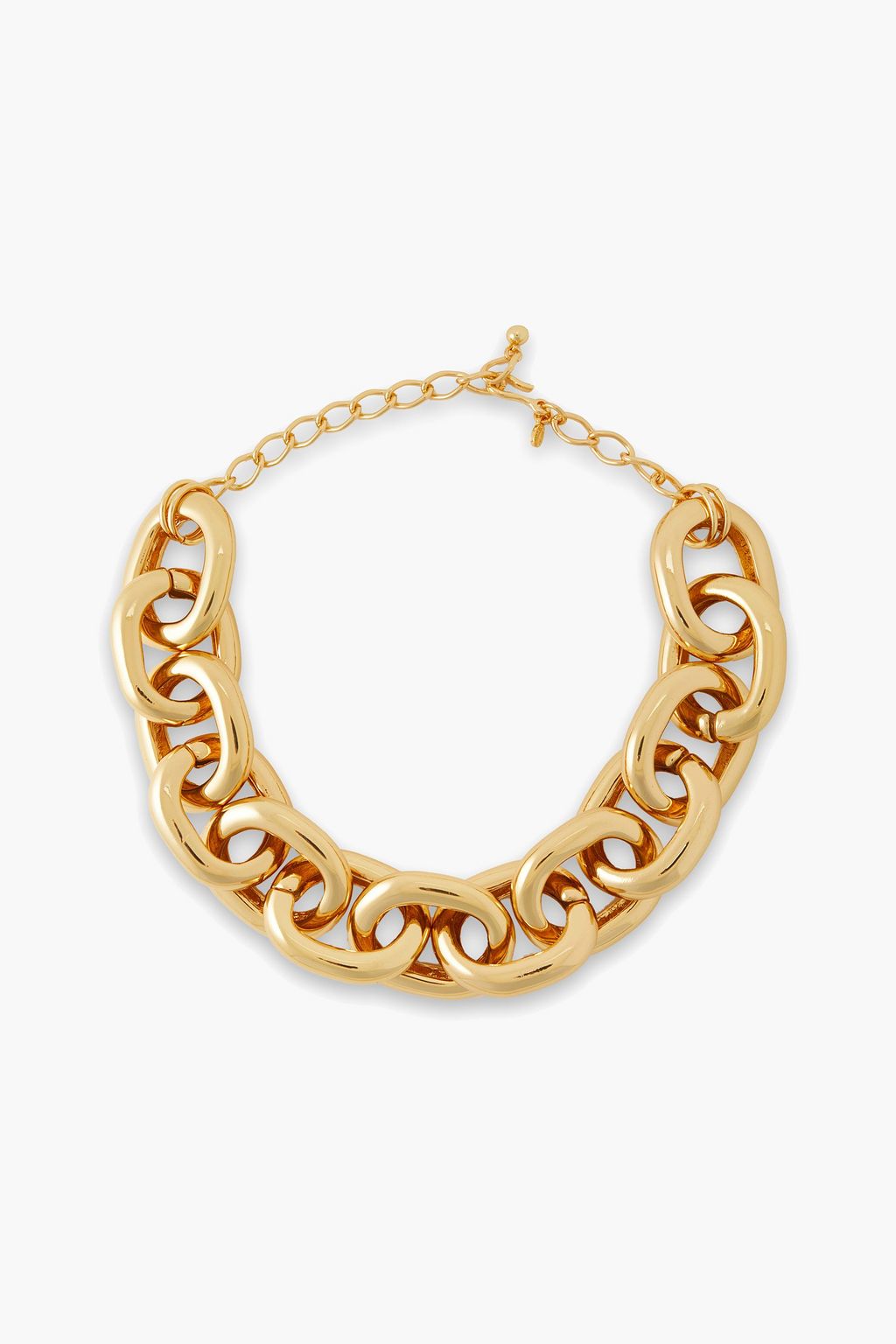 Gold Gold-plated necklace | KENNETH JAY LANE | THE OUTNET