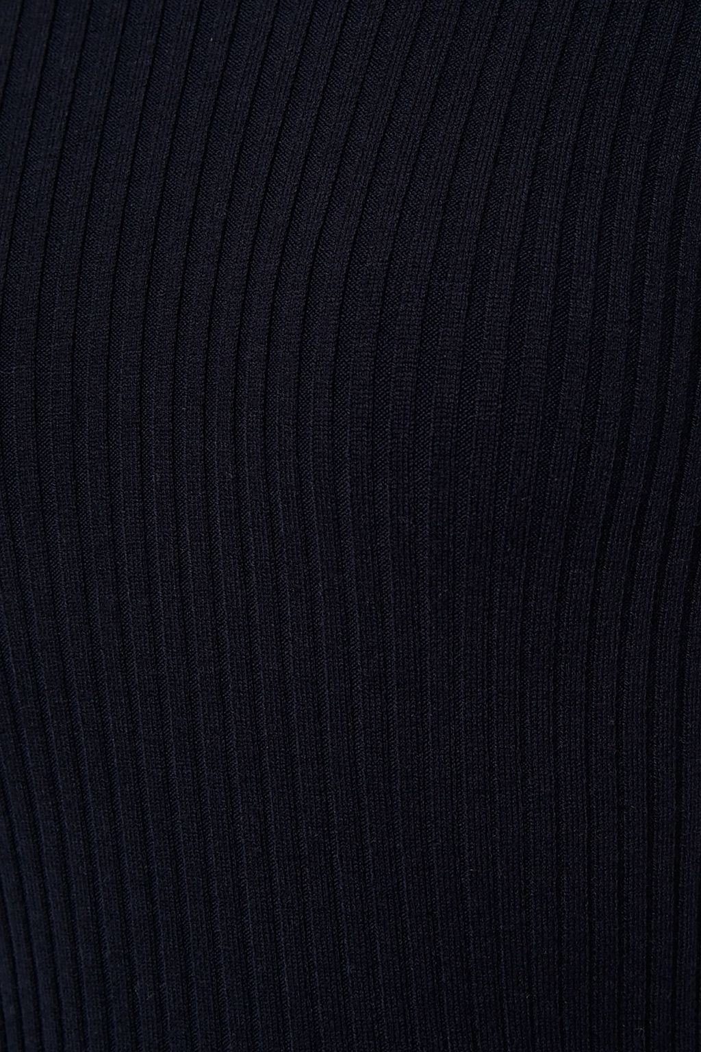 MAJE Ribbed-knit turtleneck sweater