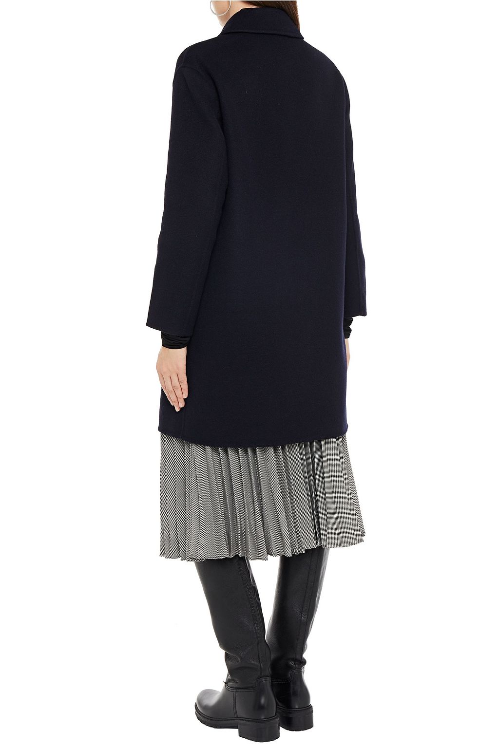 CLAUDIE PIERLOT Gingembre wool-blend felt coat