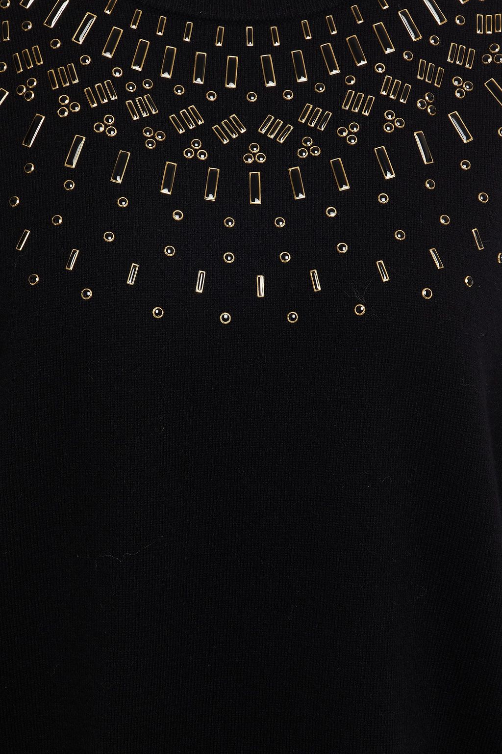 CLAUDIE PIERLOT Miou embellished wool-blend sweater