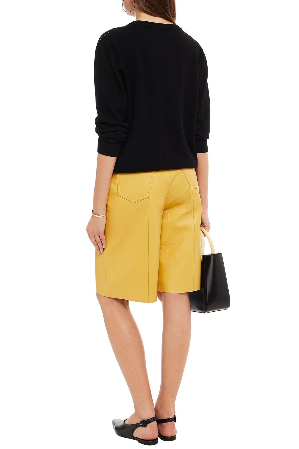 CLAUDIE PIERLOT Miou embellished wool-blend sweater