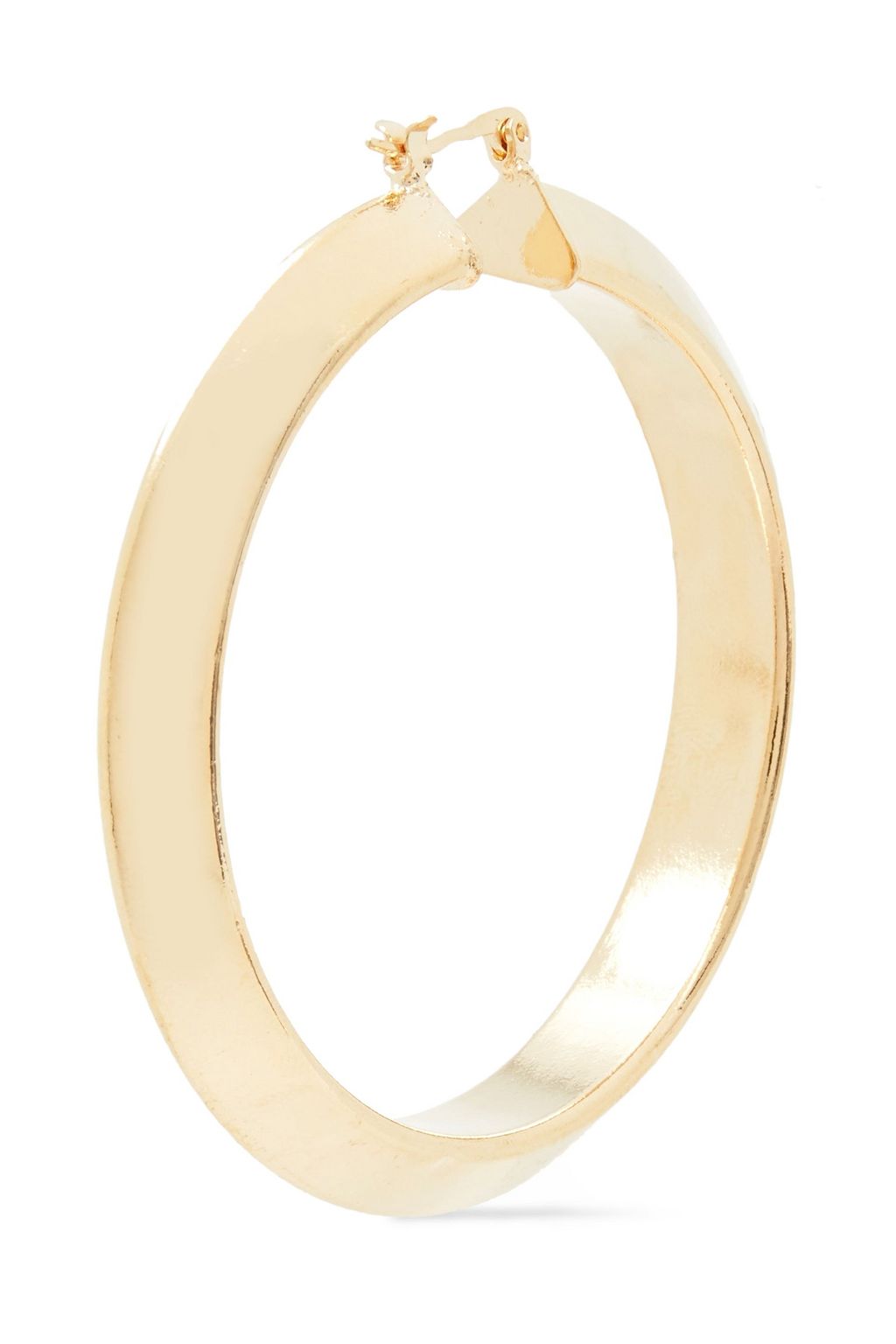 KENNETH JAY LANE 14 KT. vergoldete Creolen