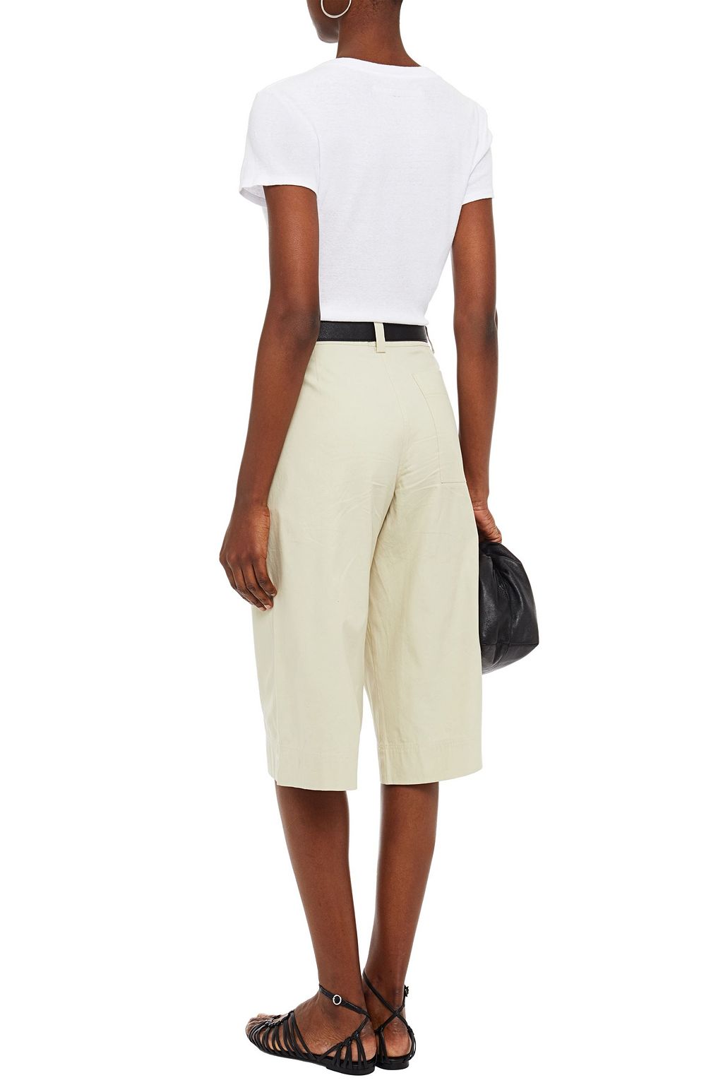 ENZA COSTA Recycled cotton-jersey T-shirt