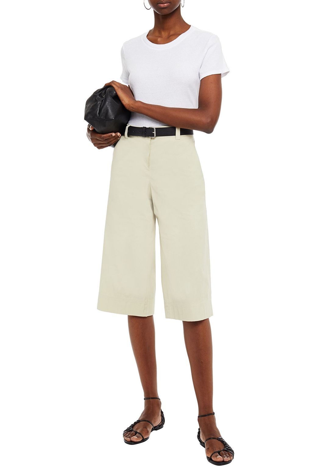 ENZA COSTA Recycled cotton-jersey T-shirt