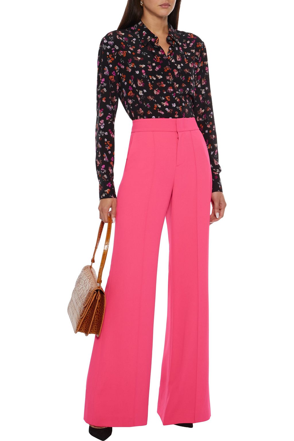 ALTUZARRA Chika floral-print silk crepe de chine shirt