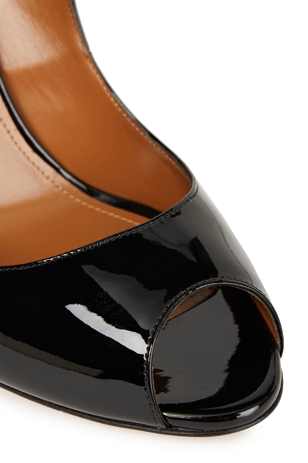 AQUAZZURA Zani 105 patent-leather pumps