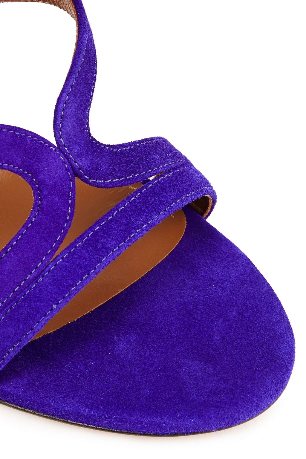 AQUAZZURA Aurelie 105 suede sandals