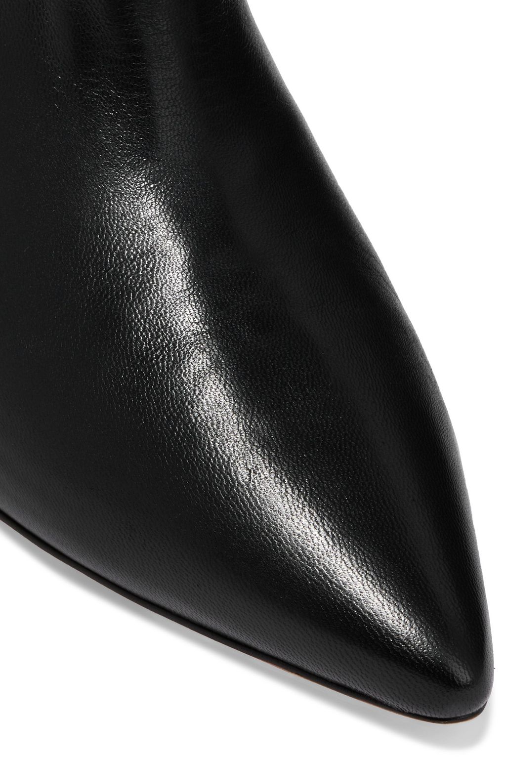 IRO Texier gathered leather ankle boots