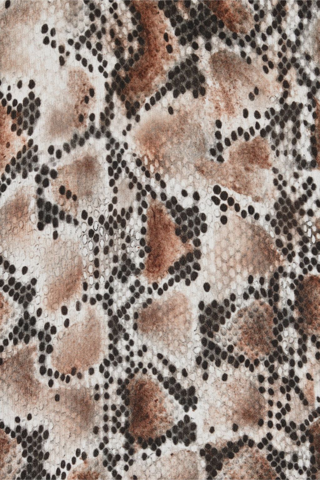 ALTUZARRA Chika snake-print silk crepe de chine shirt